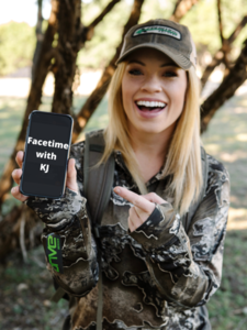 Facetime with KJ for Youth Hunter