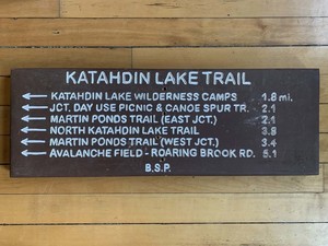 Katahdin Lake Trail #1