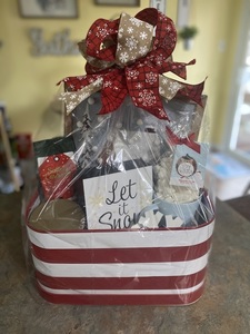 Let it Snow Gift Basket
