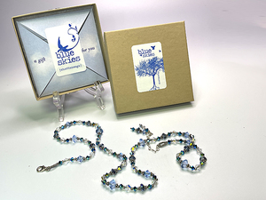 AA - Blue Skies Gift Card & Necklace