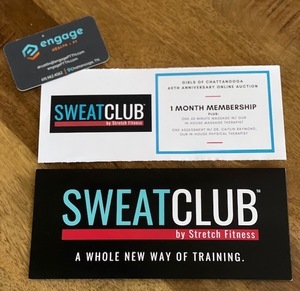 SweatClub Membership, Massage & Health Assessment