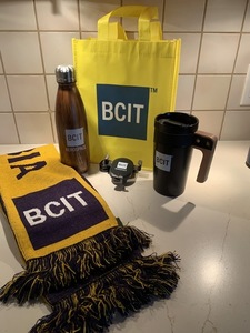 BCIT Aerospace Campus Swag w/ $20 Tim Hortons GC