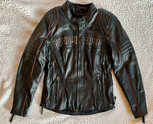 Harley Davidson Leather Jacket w/ Museum Tickets