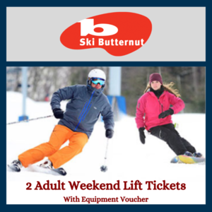 Two Adult Weekend Lift Tickets w/ Rental Voucher