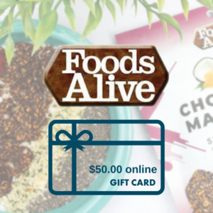 Foodsalive.com E-gift Card