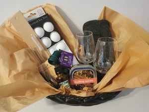 Home Bartending Gift Basket from Devine Distillery