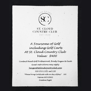 148. Golfing/Carts for 4 at St. Cloud Country Club
