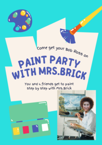 Paint Party With Mrs Brick