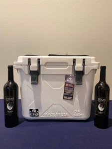 Ice Chest Cooler and Texas Wine