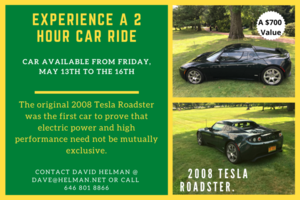 2 Hour Car Ride in a 2008 Tesla Roadster