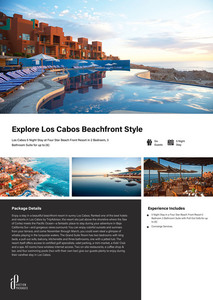 Las Cabos, Mexico - 5 night Beachfront Getaway