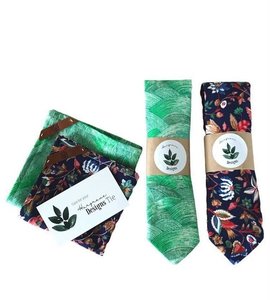 2 Handmade Ties and Pocket Squares