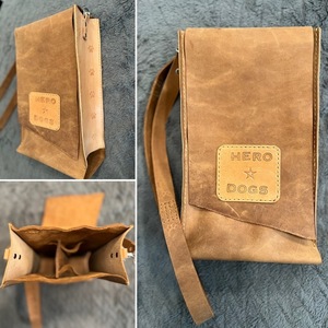 Handmade Genuine Leather Wine Tote