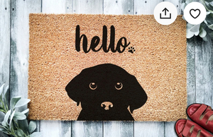 Labrador Door Mat