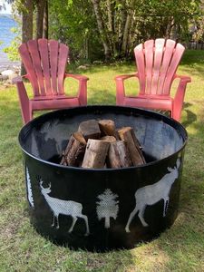 Hunter's Delight Decorative Fire Pit