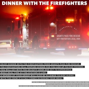 A Dinner with Local Firemen