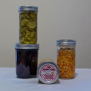 A Dozen Assorted Home Canned Goods