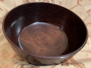 Handcrafted Walnut Wooden Bowl