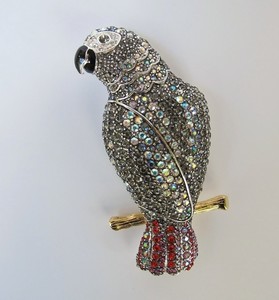 Joan Rivers Limited Edition African Grey Brooch