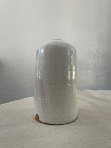 Handmade White Bud Vase