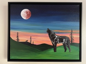Ojibwe Artist CraneSuperior Custom Painting