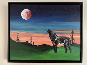 Ojibwe Artist CraneSuperior Custom Painting