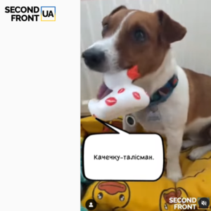 Rubber duck of the most famous sapper Patron