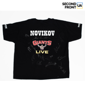 Oleksii Novikov's "Strongman Classic" 2022 t-shirt