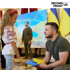 Handmade Ukrainian wreath by little Iryna