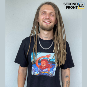 T-shirt signed by Roman Cherenov (Morphom)