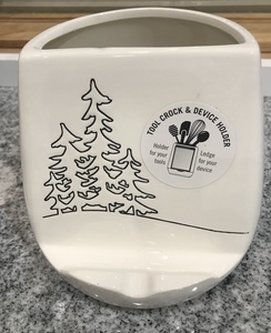 Tool Crock & Device Ceramic Holder