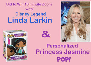 Disney Legend Linda Larkin as Princess Jasmine