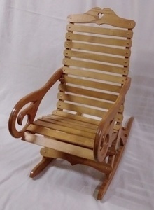 024 - Handcrafted Child's Rocking Chair