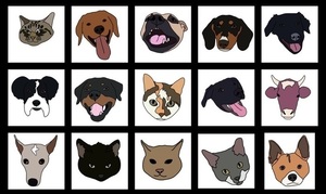 Make YOUR pet a sticker!