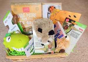 Blue Dog Pet Shop Gift Basket