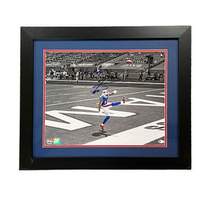 Stefon Diggs Spotlight End Zone Kick 16x20 Photo