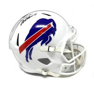 Josh Allen Signed FS 2021 Speed Rep Helmet