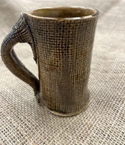 Burlap Mug