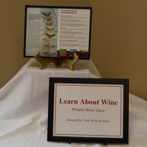008 Private Wine Class for 20