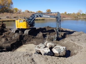 Large Rock for Streambank Restoration