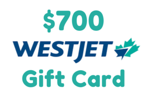 WestJet Gift Card for $700