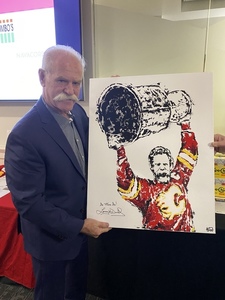 Lanny McDonald signed painting