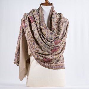 Hand Embroidered Pashmina Shawl