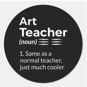 Student Art Teacher for the Day