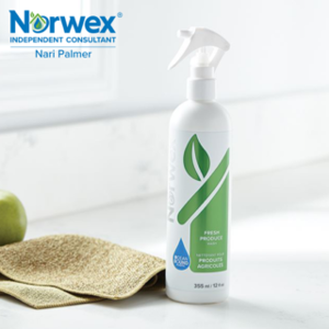Fresh Produce Wash & Veggie and Fruit Scrub Cloth