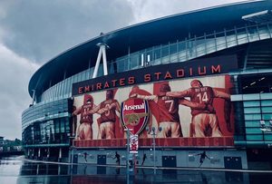 Arsenal v Leeds United at the Emirates Stadium