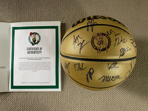 2022-2023 Celtics Autographed Ball