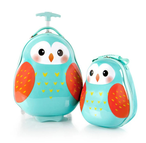 Travel Tots Luggage Set with Backpack (Owl)