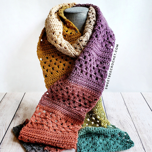 Handcrafted Warmth: Custom Crocheted Scarf