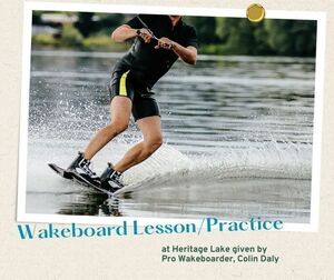 2 Hr session w/Pro Wakeboarder Colin Daly